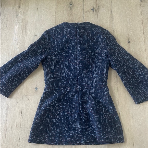 Lela Rose Patterned Tunic/Suit Top - Picture 4 of 6